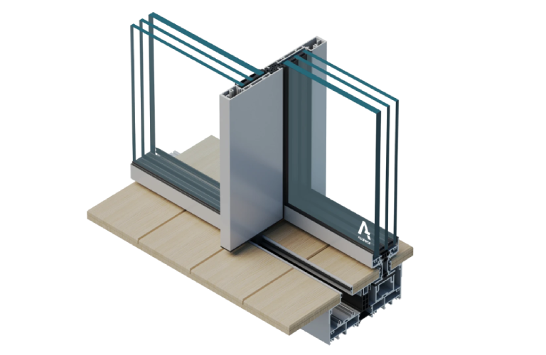 Przeszklone drzwi przesuwne